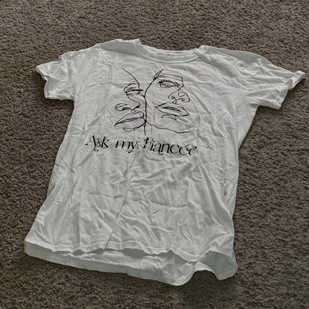 "Ask My Fiancee" T-Shirt (2 shirts)